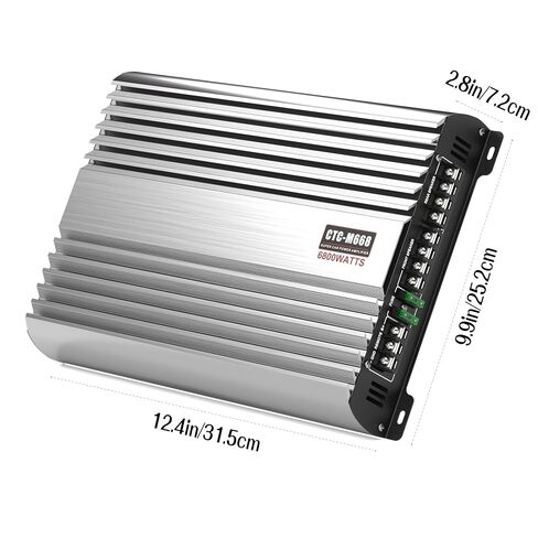 4 Channel Car Audio Amplifier Class A/B 3200W Bridgeable Car Stereo Amp in Kuwait