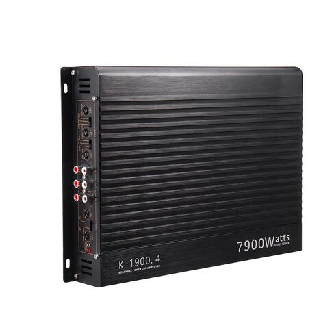 Shkalacar 4 Channel Car Stereo Amplifier - 7900W Car Amplifier Stereo Power Amp Audio High Power Amp. Four-Way 12.0V Car Stereo Power Amplifier Class A/B in Saudi Arabia