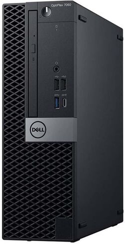 DELL Optiplex 7060 SFF Desktop Computer PC | Intel 8th Gen i5-8500 (6 Core) | 16GB DDR4 Ram 256GB NVMe M.2 SSD | Built-in WiFi & Bluetooth | Windows 11 Pro | Wireless Keyboard & Mouse(Renewed) in Saudi Arabia