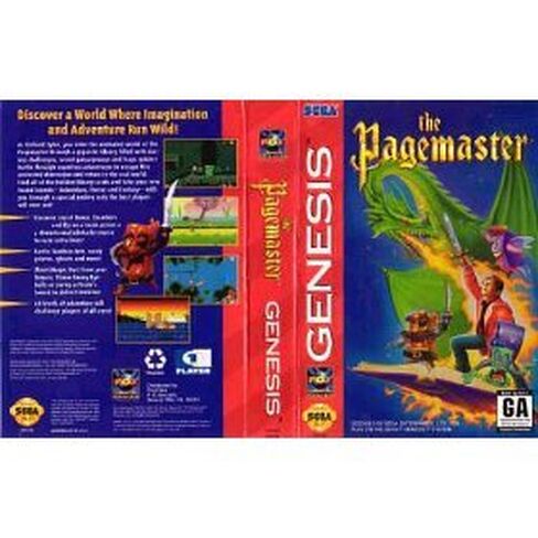 The Pagemaster - Sega Genesis in Saudi Arabia