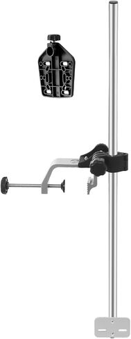 Fish Finder Mount, Universal Transducer Bracket Portable Transducer Mount Bracket Adjustable Fish Finder Bracket Aluminum Alloy Transducer Pole Mount for Various Large Medium Small Fishing Boats in Kuwait