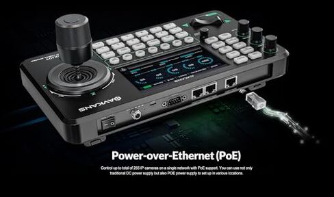 AVKANS 4K 20X PTZ Camera with PTZ Joystick Controller Kits, with HDMI SDI NDI HX3 and AI Tracking Features in Kuwait