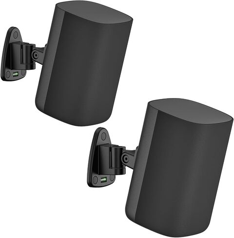 tiebutie Heavy-Duty Speaker Wall Mounts for Roku Wireless Speaker Mount - Tilt & Swivel Adjustable Speaker Mounting Brackets for Roku Speaker Wall Mount, 2 Pack in Kuwait