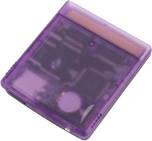 Flash Memory Card for Gameboy Color Professional 1000 in 1 Game Video Cassette 8G Memory Card for Gameboy Advance SP, Unlock The Full Potential of Your Gameboy (Transparent Black) in Kuwait