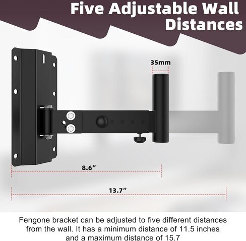 Speaker Wall Mount Heavy Duty Adjustable in Kuwait