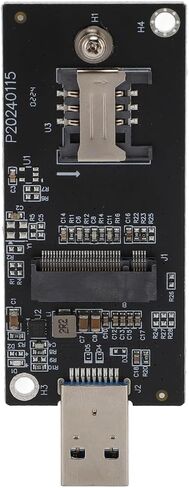 Network Adapter Card High Speed 4G 5G WWAN Module Adapter for Laptop Desktop Sturdy PCB Construction 30x42Mm SIM Card Slot (2 Antennas) in Kuwait