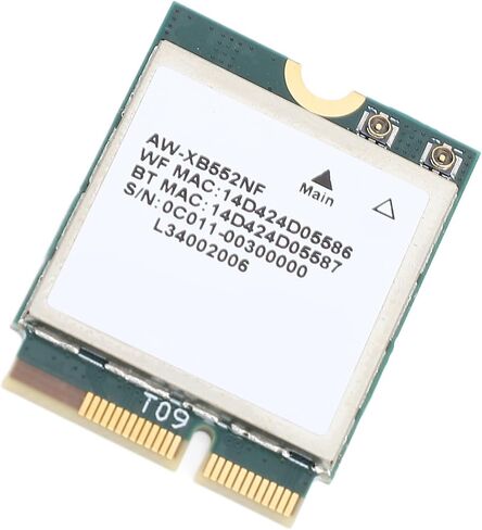 MT7902 Wireless Network Card Module -Band High-Speed 2400Mbps Adapter for Laptop PC Easy Installation in Kuwait