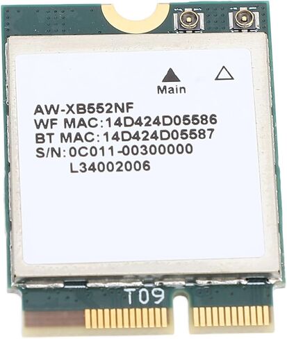 MT7902 Wireless Network Card Module -Band High-Speed 2400Mbps Adapter for Laptop PC Easy Installation in Kuwait