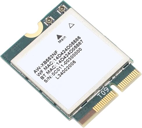 MT7902 Wireless Network Card Module -Band High-Speed 2400Mbps Adapter for Laptop PC Easy Installation in Kuwait
