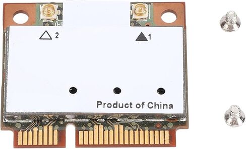 Wireless Network Card Adapter Compact Fast 300Mbps Dual Band for Computers Laptops Mini PCIe Interface in Kuwait
