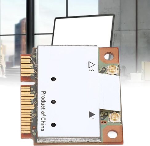 Wireless Network Card Adapter Compact Fast 300Mbps Dual Band for Computers Laptops Mini PCIe Interface in Kuwait