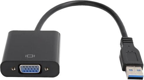 USB 3.0 to VGA Converter Cable, 1920x1080 Audio Video Adapter 5.0Gbps for 7/8/10, Computer Accessory in Kuwait