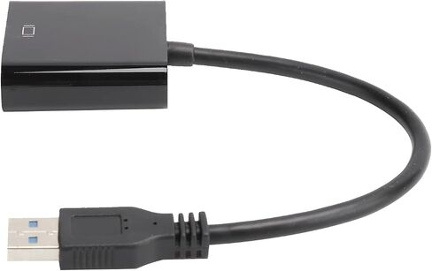 USB 3.0 to VGA Converter Cable, 1920x1080 Audio Video Adapter 5.0Gbps for 7/8/10, Computer Accessory in Kuwait