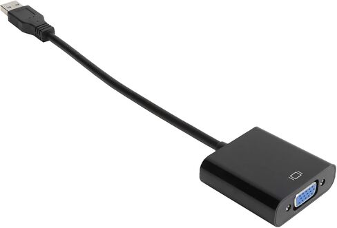 USB 3.0 to VGA Converter Cable, 1920x1080 Audio Video Adapter 5.0Gbps for 7/8/10, Computer Accessory in Kuwait