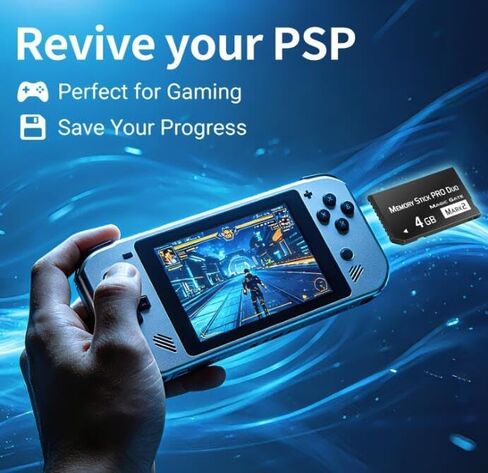 New 4GB Memory Stick Pro Duo MARK2 – Universal Compatibility for PSP1000/2000/3000, Cyber-Shot DSC, DSLR & Handycam in Kuwait