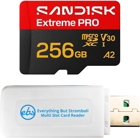 SanDisk 256GB Extreme PRO MicroSD for Insta360 Cameras SDSQXCJ-256G-GS6MA in Kuwait