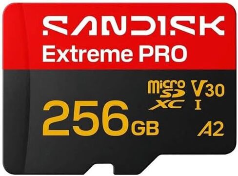 SanDisk 256GB Extreme PRO MicroSD for Insta360 Cameras SDSQXCJ-256G-GS6MA in Kuwait