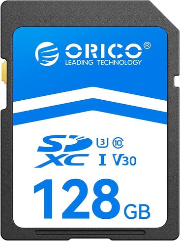 ORICO 256GB SDXC UHS-I Memory Card, C10, U3, V30, 4K Full HD, Up to 100MB/s Read, 4K Video SD Card for Canon Nikon Sony Fujifilm DSLR Cameras or Mirrorless Cameras -SD30 in Kuwait