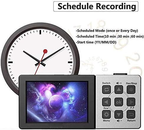 Ezcap273 273A HD 1080P 60fps AV HDMI Audio Video Capture Card Game Recorder Recording Box to TF Card Can Playback Mic in Input (Ezcap273) in Kuwait