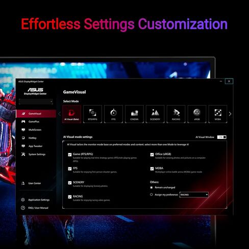 ASUS ROG XG27UCGR-W 27 Inch 4K 162Hz White USB-C G-SYNC Gaming Monitor in Kuwait