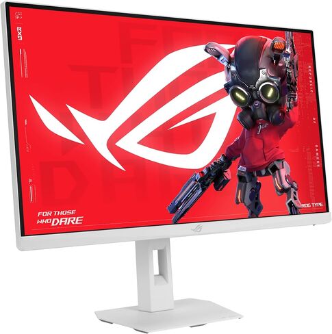 ASUS ROG XG27UCGR-W 27 Inch 4K 162Hz White USB-C G-SYNC Gaming Monitor in Kuwait
