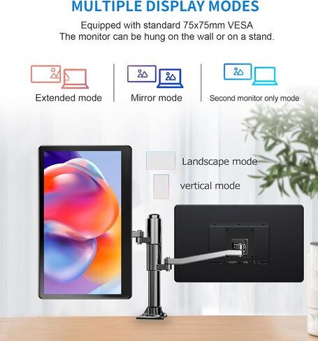 15.6 Inch IPS Touchscreen Portable Monitor, FHD 1920 x 1080 in Kuwait