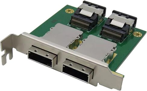 Replacement Adapter Board, PCI Adapter Board SFF-8087 to 2 Port External HD SFF-8088 PCI Adapter Board in Kuwait