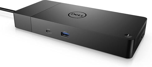 Dell Performance Dock WD 19S WD19S Docking Station (WD19S130W) with 130W Power Adapter and 90W Power Delivery + ZoomSpeed Essentials Kit Black in Kuwait