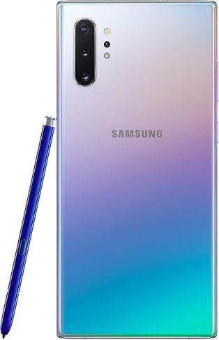 Samsung Galaxy Note 10+ Plus Replacement Back Glass Cover Back Battery Door w/Pre-Installed Adhesive Lens, Removal Tool - Note 10+ Plus (Aura Glow) in Kuwait