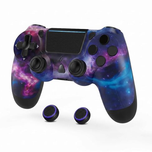 MOTYCTCH Wireless Controller for ps-4,Remote controller for ps-4/Slim/Pro/PC with Dual Vibration/3.5mm Audio Jack/6-Axis Gyro/Touch Pad/Type-C Port/1000mAh Battery/Mac Game(pink) in Kuwait
