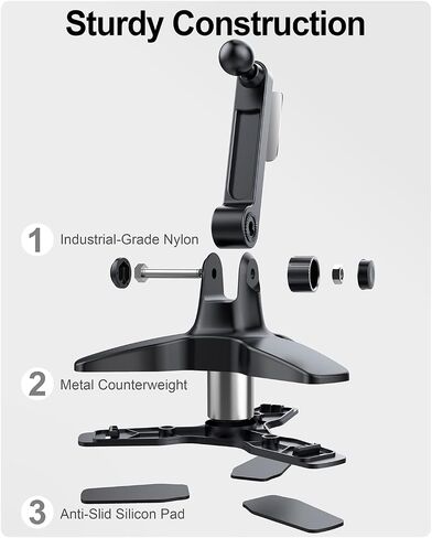 OQTIQ Cell Phone Stand for Desk, Phone Stand for iPhone Android Phones in Kuwait