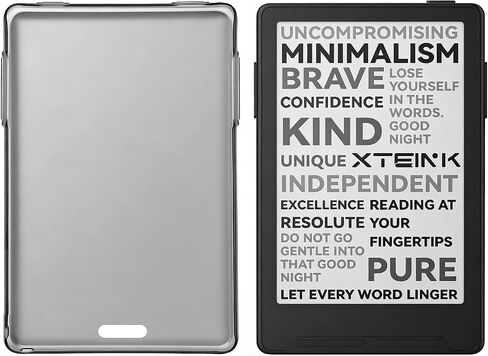 XTEINK X3 TPU Protective Case for XTEINK X3 E-Book Reader, Mist Gray in Kuwait
