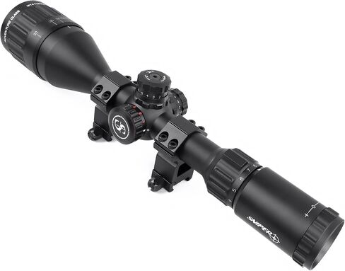 FSI Rifle Scopes 4-16x50 / 6-24x50 /4-12x50 w/Front AO Adjustment, Red/Blue/Green Illuminated Reticle with Picatinny Scope Rings in Kuwait