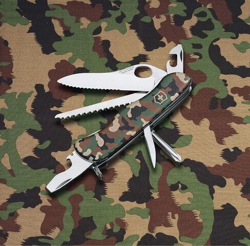 Victorinox Trailfinder SW Swiss Army Knife with 12 Functions, Camouflage in Kuwait