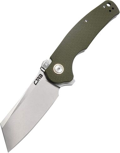 CJRB Crag Pocket Knife with 3.3" AR-RPM9 Steel Blade, G10 Handle in Kuwait