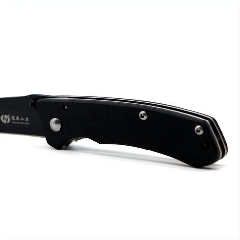 Folding Pocket Knife 1032 Stainless Steel with Plastic Handle and Clip for Outdoor,Hiking,Camping in Kuwait