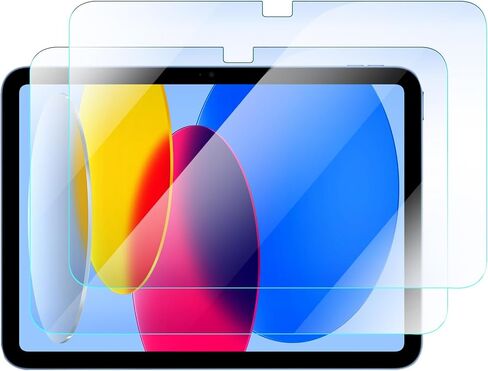 Softamm [2-Pack] Anti Blue Light Screen Protector for iPad A16 11th 2025 (11")/iPad 10th Generation 2022 (10.9"),9H Hardness Tempered Glass, Eye Protection, Bubble Free, Case Friendly in Kuwait