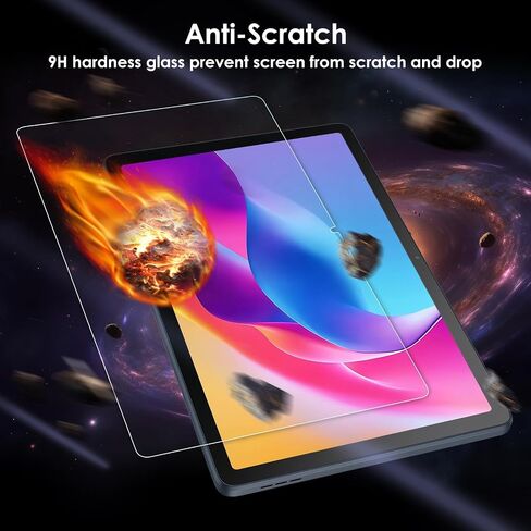 2-Pack Screen Protector Compatible with TCL Tab 10 Gen4 10.1", Tempered Glass Clear Film, Anti-Scratch, 9H Hardness, Easy Installation in Kuwait