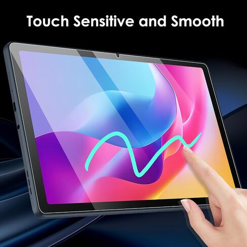 2-Pack Screen Protector Compatible with TCL Tab 10 Gen4 10.1", Tempered Glass Clear Film, Anti-Scratch, 9H Hardness, Easy Installation in Kuwait