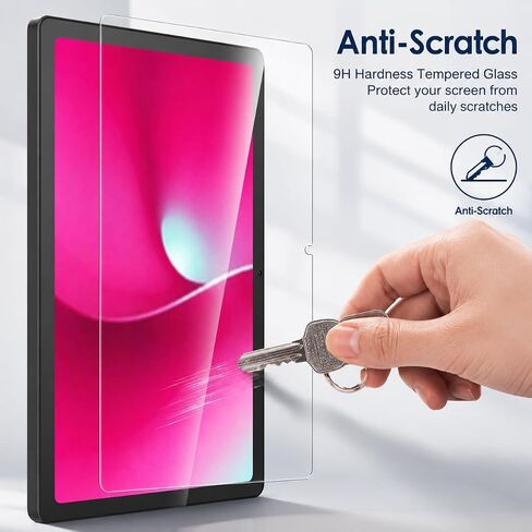 Bighan Screen Protector Compatible with T-Mobile REVVL Tab 2 10.1" 2025, 2-Pack HD Tempered Glass Film, Bubble-Free Installation, HD Clear, Anti Scratch in Saudi Arabia