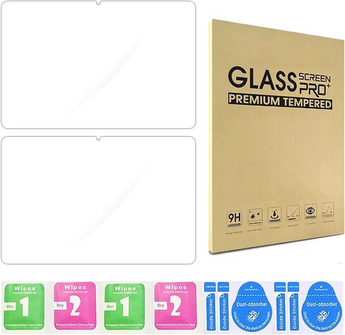 Bighan Screen Protector Compatible with T-Mobile REVVL Tab 2 10.1" 2025, 2-Pack HD Tempered Glass Film, Bubble-Free Installation, HD Clear, Anti Scratch in Saudi Arabia