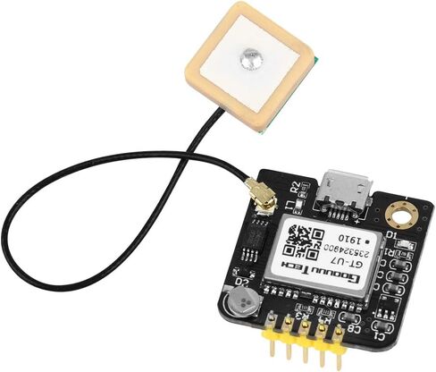 GPS Module Receiver,Navigation Satellite Positioning NEO-6M (Arduino GPS, Drone Microcontroller, GPS Receiver) Compatible with 51 Microcontroller STM32 Arduino UNO R3 with Antenna High Sensitivity in Kuwait