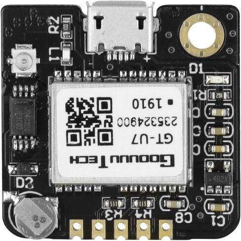 GPS Module Receiver,Navigation Satellite Positioning NEO-6M (Arduino GPS, Drone Microcontroller, GPS Receiver) Compatible with 51 Microcontroller STM32 Arduino UNO R3 with Antenna High Sensitivity in Kuwait