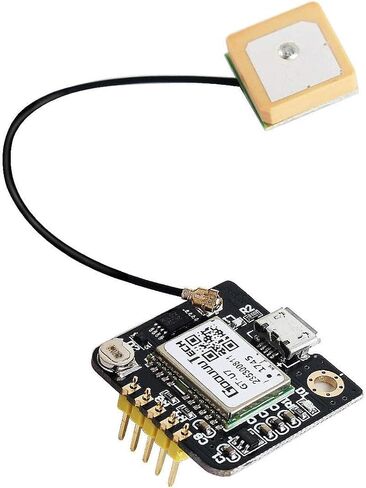 GPS Module Receiver,Navigation Satellite Positioning NEO-6M (Arduino GPS, Drone Microcontroller, GPS Receiver) Compatible with 51 Microcontroller STM32 Arduino UNO R3 with Antenna High Sensitivity in Kuwait
