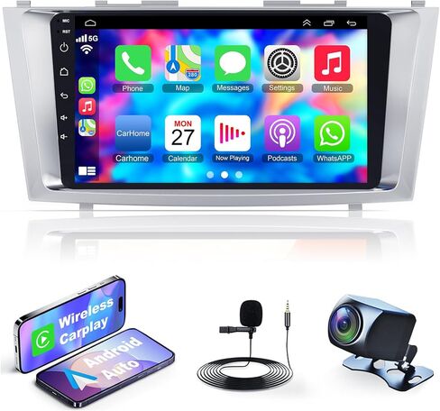 4GB+64GB Android 13 Car Radio for Toyota Camry 2015 2016 2017 in Kuwait