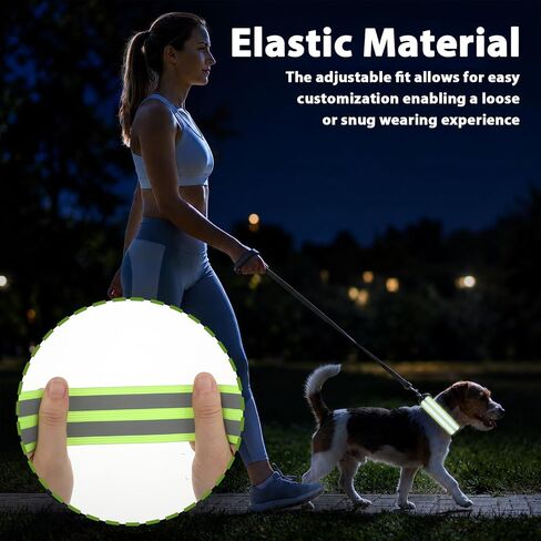 4 Pack Reflective Bands Arm High Visibility Reflective Running Gear in Kuwait