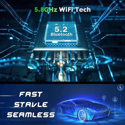 MMB Wireless Carplay Adapter for Apple iPhone, 2026 Upgrade Plug & Play, MINI-Ultra, Fastest for Converts OEM Wired to Wireless Car Play Only for Car Model 2016+ and iOS 10 USB & Type-C in Kuwait