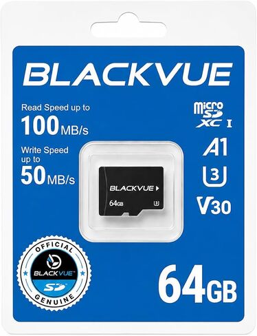 Blackvue Official 64GB Replacement microSD Card (Designed specifically for Dash cams) in Saudi Arabia