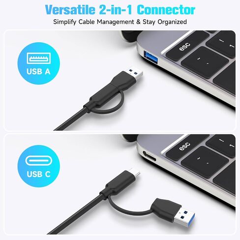 RSHTECH 10 Ports Powered USB C 3.2 Hub 10Gbps, RSH-H10C in Kuwait