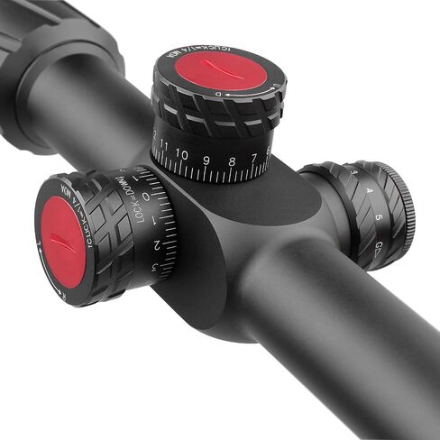 Sniper Rifle Scope ZT 5-25x50 FFP First Focal Plane Scope with Red/Green Illuminated Reticle in Kuwait